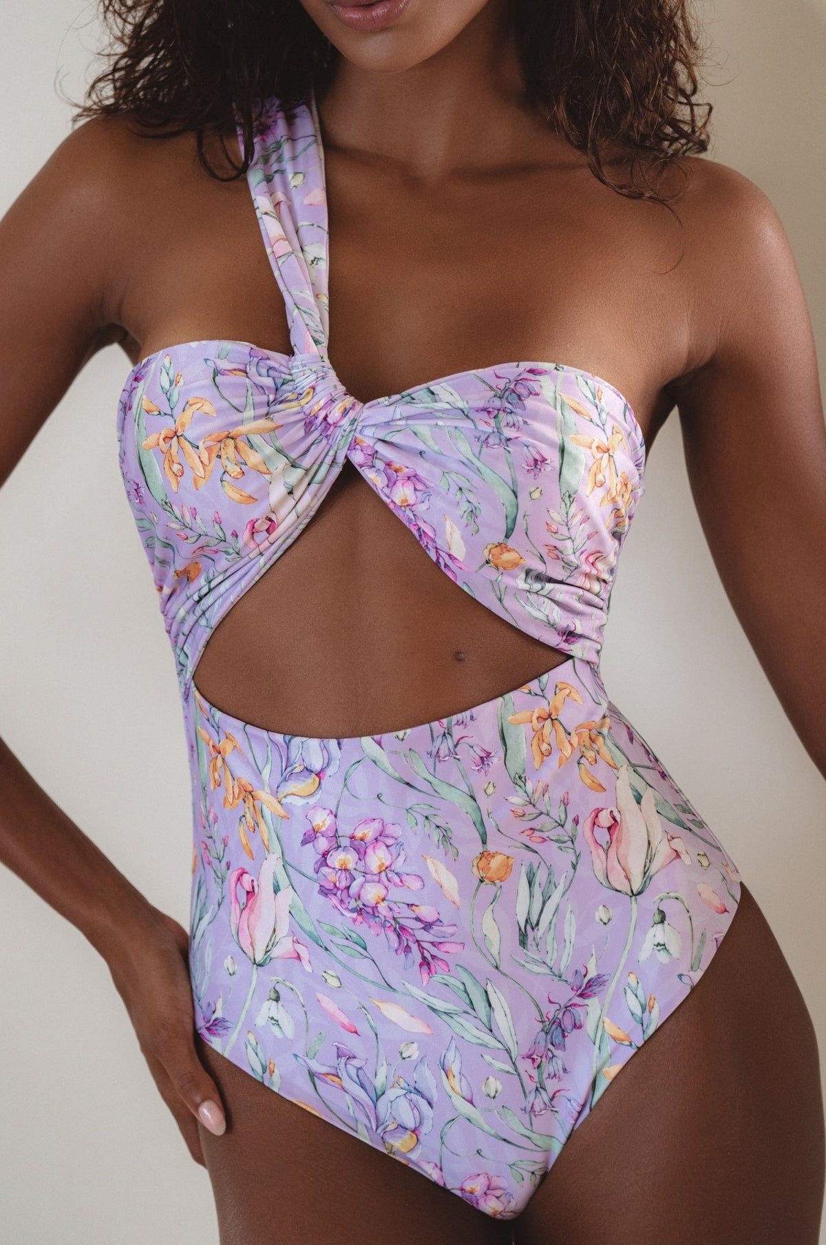 Ibiza One Piece Ruched Swimsuit