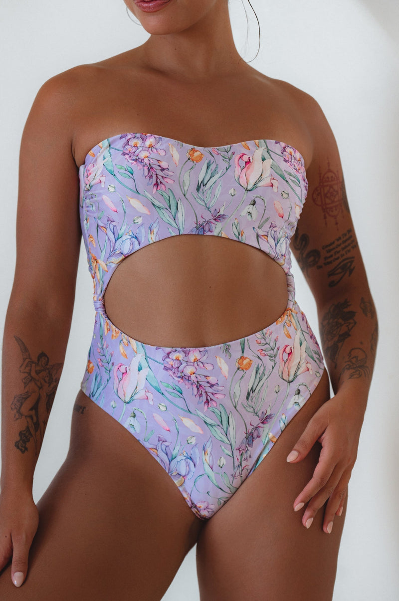 San Leo One Piece Cut-out Swimsuit